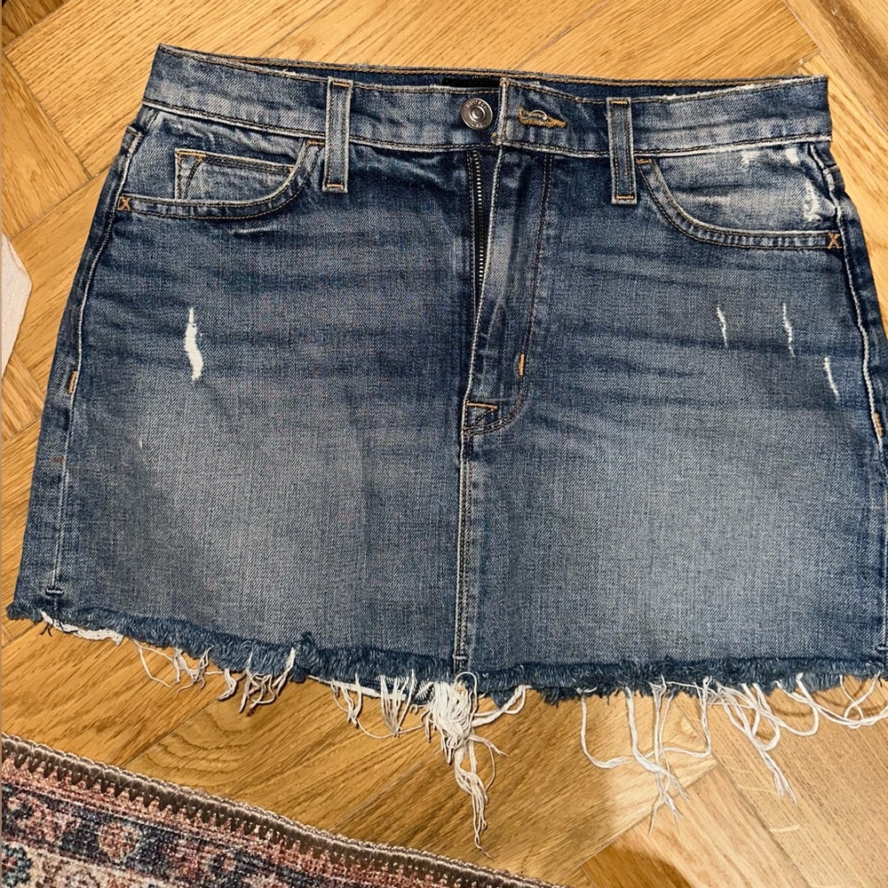 Hudson Denim Mini Skirt Size 25